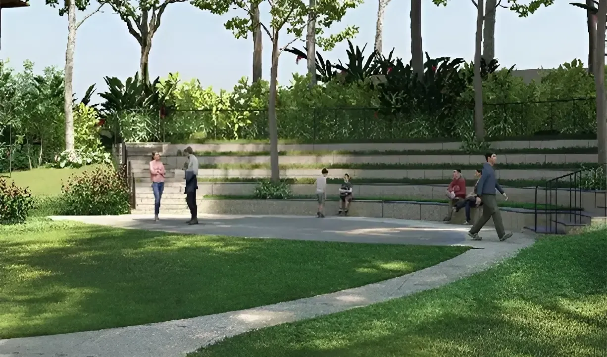 Green amphitheatre